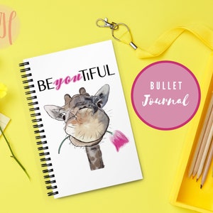 beYOUtiful Giraffe Bullet Notebook