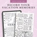 Travel Bullet Journal Printable, Digital Bullet Journal, Bullet Journal ...