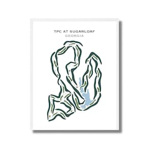 TPC at Sugarloaf Golf Club, GA Golf Course Map Canvas Art, Golf Gifts, Golf Club Décor, Golf Poster Print, Birthday Gift For Men Women