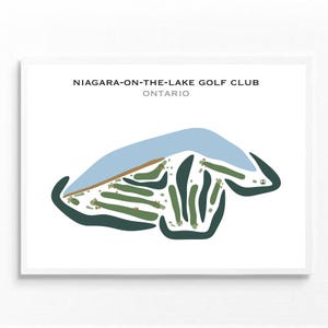 Niagara-on-the-Lake Golf Club, ON | Kunstdruck, Kunstdruck, Golf Karte, Golf Karte, Golf Karte, Score Karte, Golf Karte, Kunstdruck UNGERAHMT