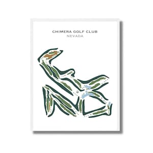 Club de golf de Chimera, Nevada | Carte du parcours de golf, carte du golf, cadeau golfeur pour lui, mise en page de la carte de score, cadeau petit ami golfeur, impression d'art sans cadre