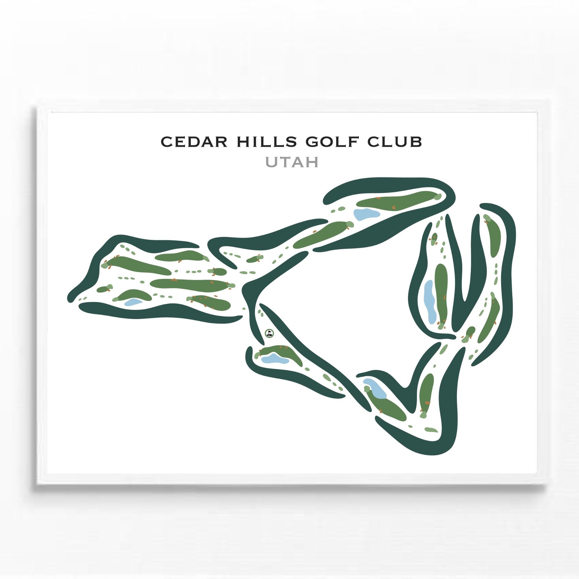 Cedar Hills Golf Course Located in Cedar Hills Utah Etsy