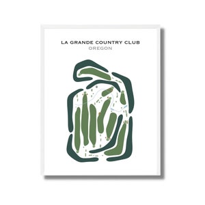 La Grande Country Club, ODER | Kunstdruck, Golf Karte, Golf Karte, Golf Karte, Geschenk für Ihn, Score Karte, Karte für Ihn, Geschenk für Ihn