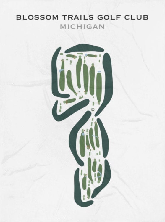 ブロッサムトレイルズゴルフクラブ（ミシガン州）｜ゴルフコースマップ
