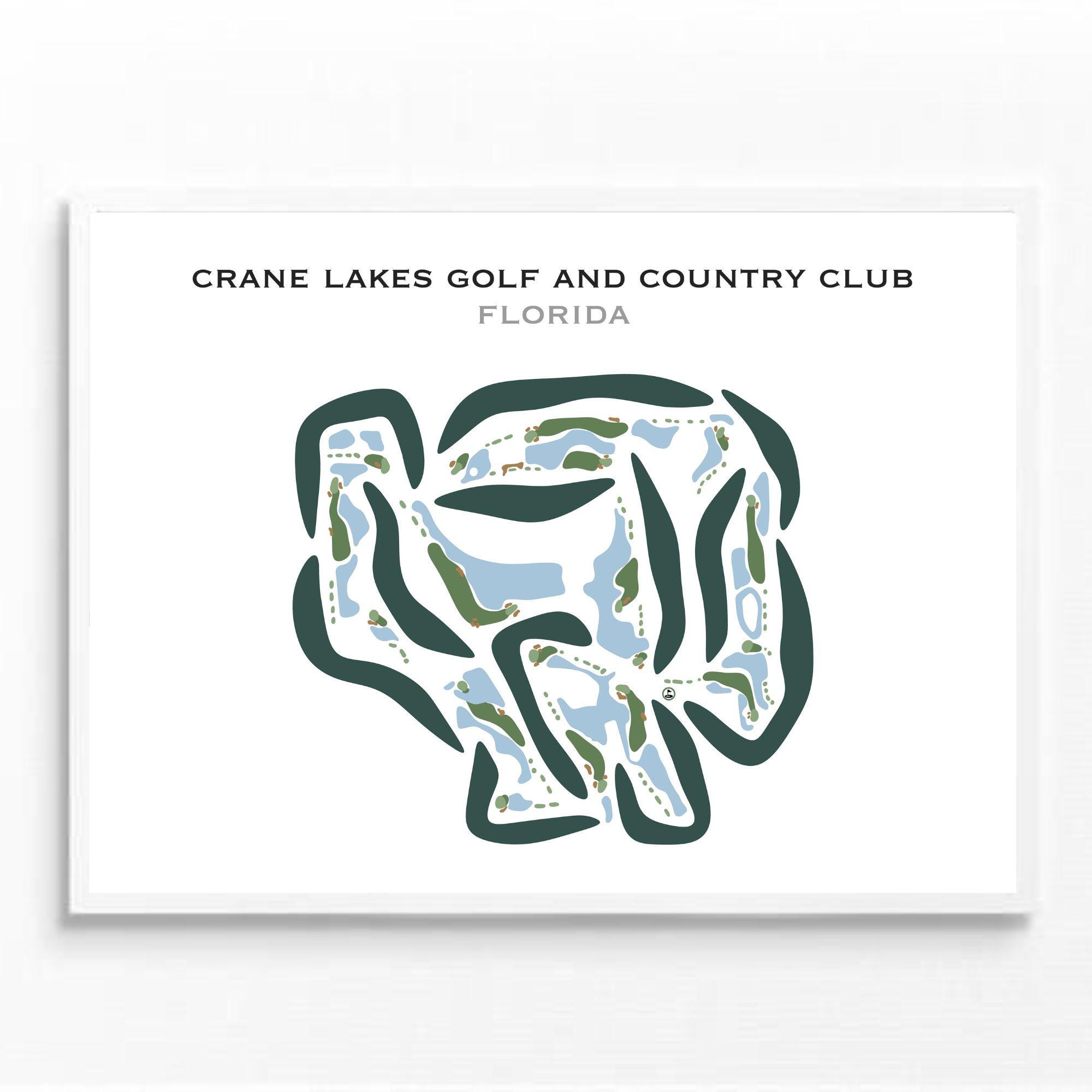Crane Lakes Golf and Country Club, FL | Golf Course Map, Golfer