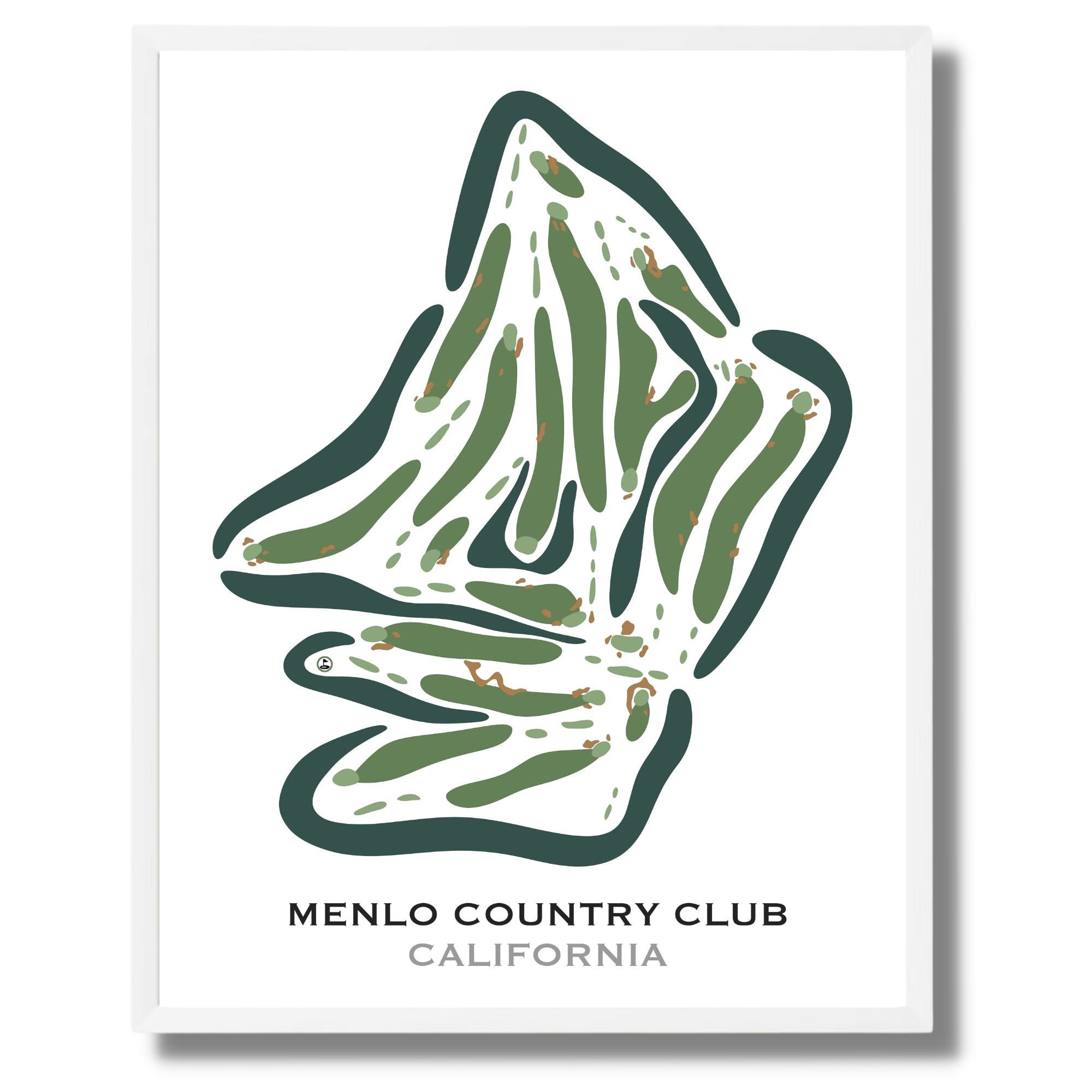 Menlo Country Club, Woodside, California Golf course information and