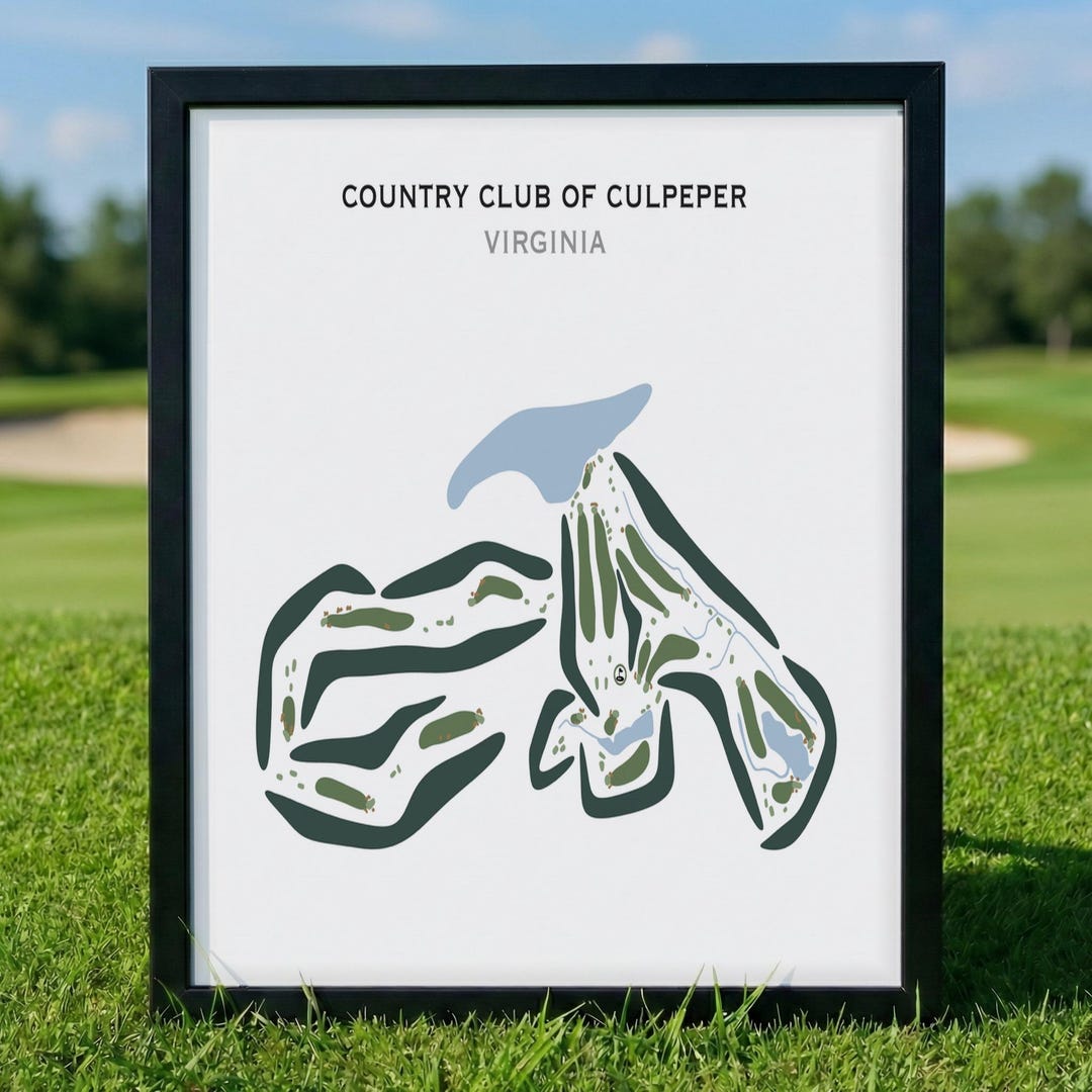 tobacco road culpeper va Country Club of Culpeper, VA | Golf Course Map, Golf Map, Golfer Gift for  Him, Scorecard Layout, Golfer Boyfriend Gift, Art Print Decor