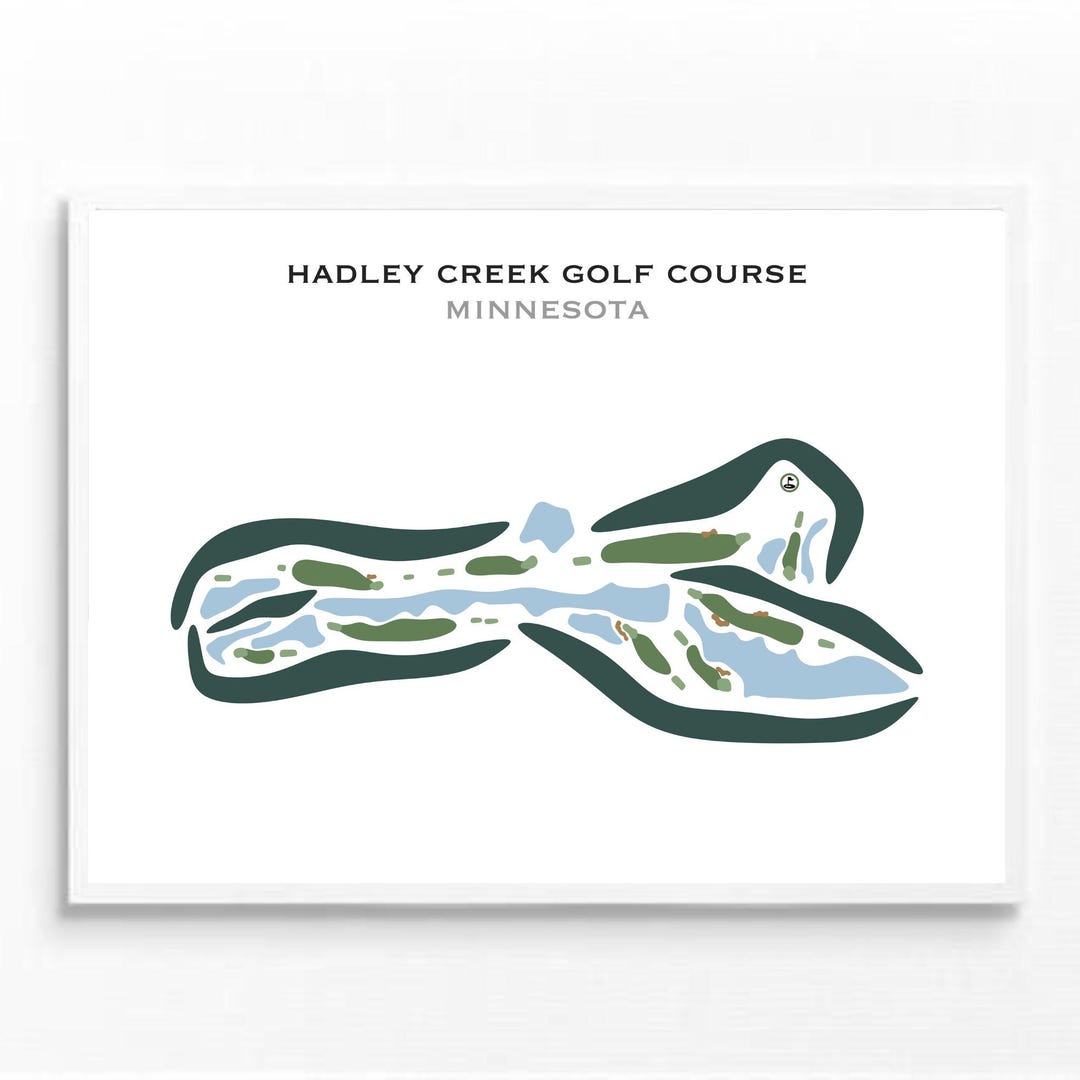 Maysville Country Club KY Golf Course Map Golf Map Golfer Gift for