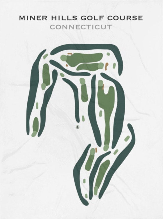 コネチカット州マイナーヒルズゴルフコース | ゴルフコースマップ