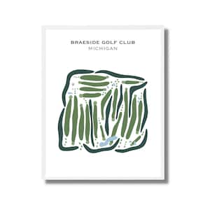 Braeside Golf Club | Kunstdruck, Golf Karte, Golf Karte, Golf Karte, Score Karte, Golf Karte, Kunstdruck UNGERAHMT, für Sie und Ihn