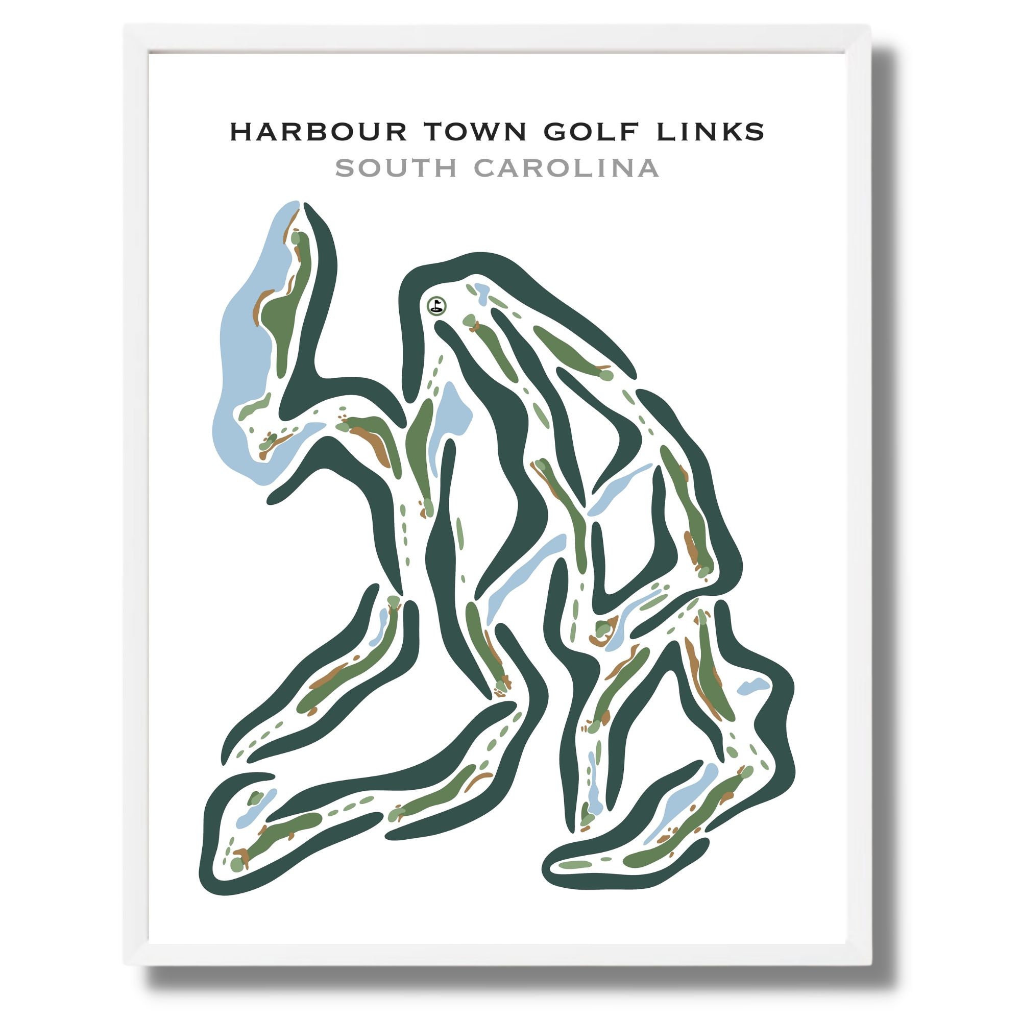 Harbour Town Golf Links Hilton Head South Carolina Golf - Etsy