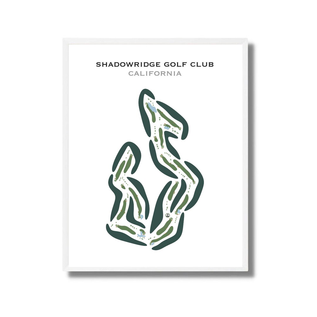 Shadow Ridge Gold Course Map Shadowridge Golf Club, California | Golf Course Map, Golf Map, Golfer ...