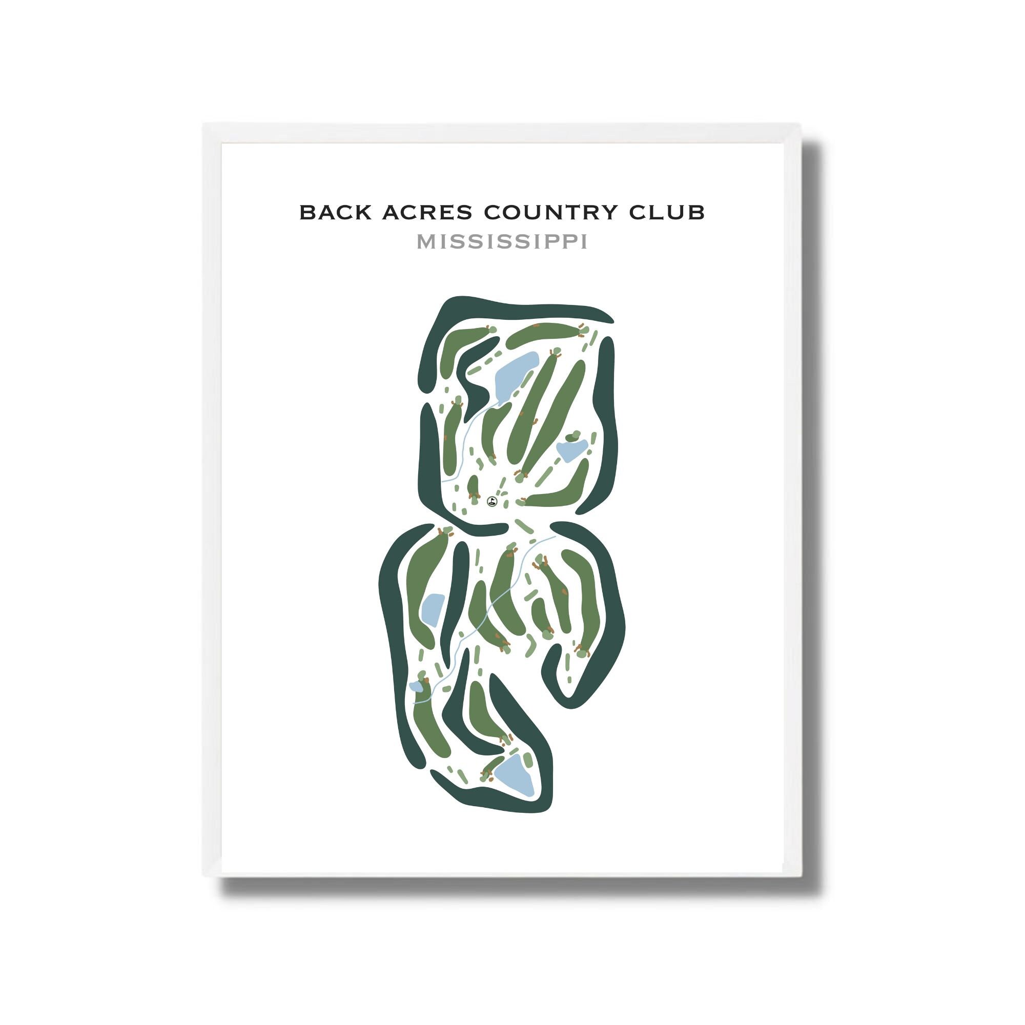 バックエーカーズカントリークラブ（ミシシッピ州）| ゴルフコース