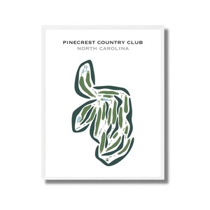 Pinecrest Country Club, PNG | Kunstdruck, Golf Karte, Golf Karte, Golf Karte, Score Karte, Golf Karte, Kunstdruck UNGERAHMT, für Sie und Ihn