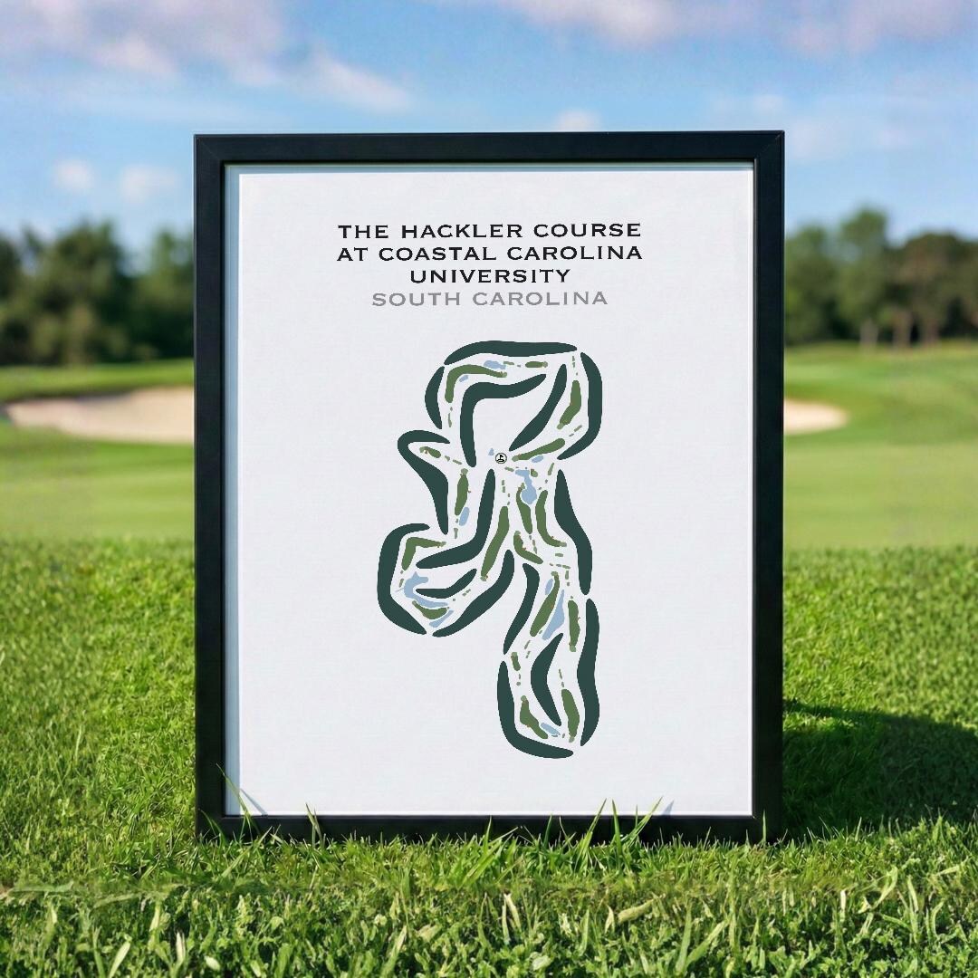 Hackler Hackler Course at Coastal Carolina University, SC | Golf Course Map ...