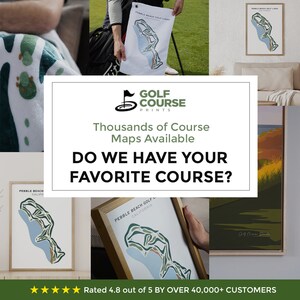 Arbor Trace Golf Club, IN | Golf Course Map, Golf Map, Golfer Gift for ...