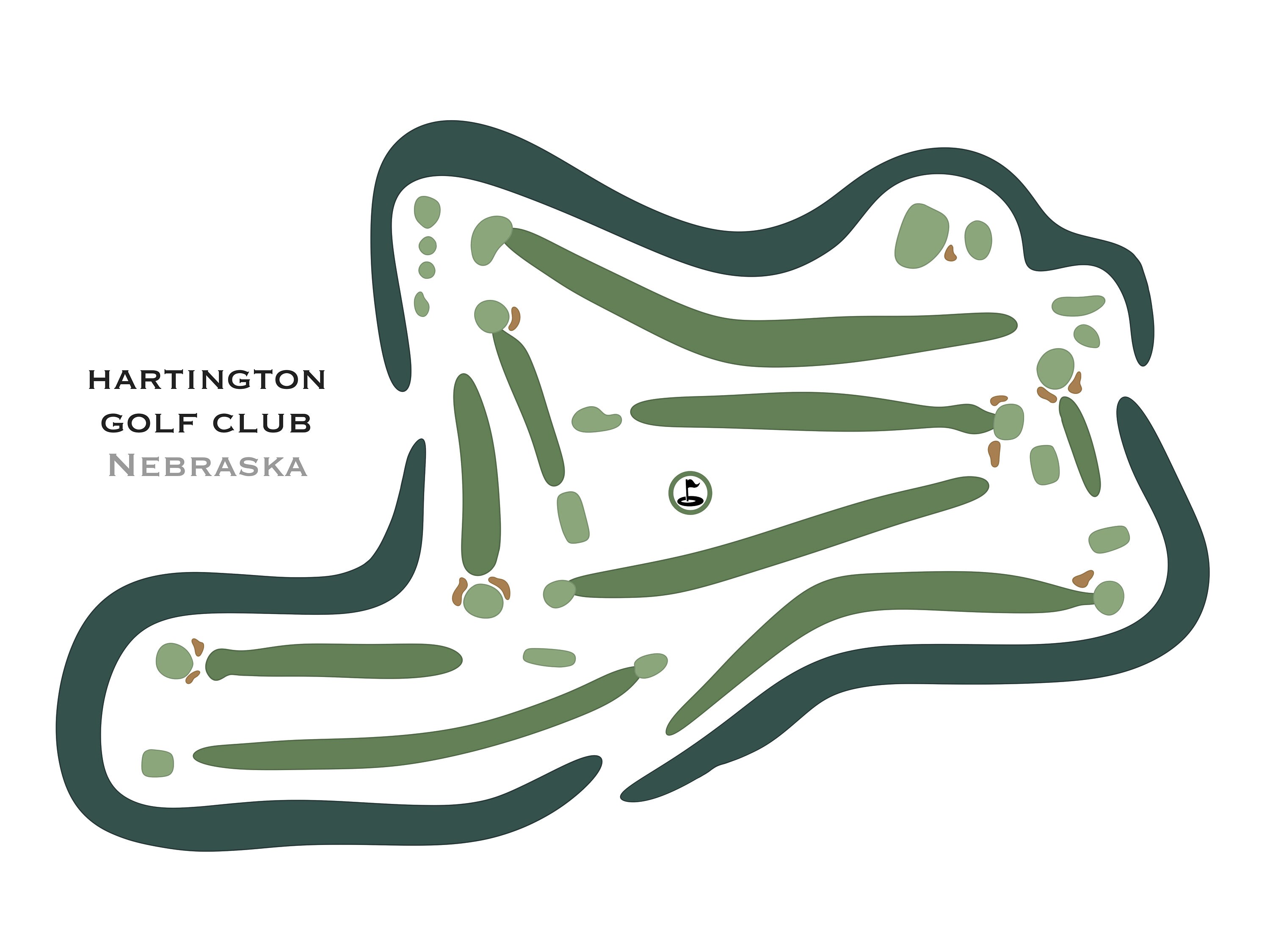 Hartington Golf Club Nebraska Golfer Home Décor Gift Gift Etsy