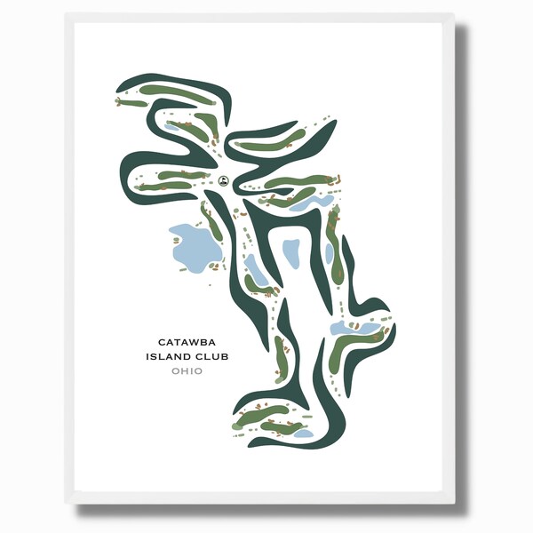 Catawba Island Map - Etsy