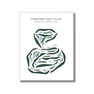 Pinecrest Golf Club, SC Golf Course Map Canvas, Golf Map Wall Art, Golf Lover Bedroom Decor, Housewarming Gift, Thanksgiving Gift