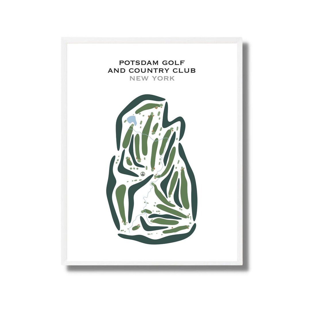 Potsdam Golf & Country Club, NY Golf Course Map, Golf Map, Golfer