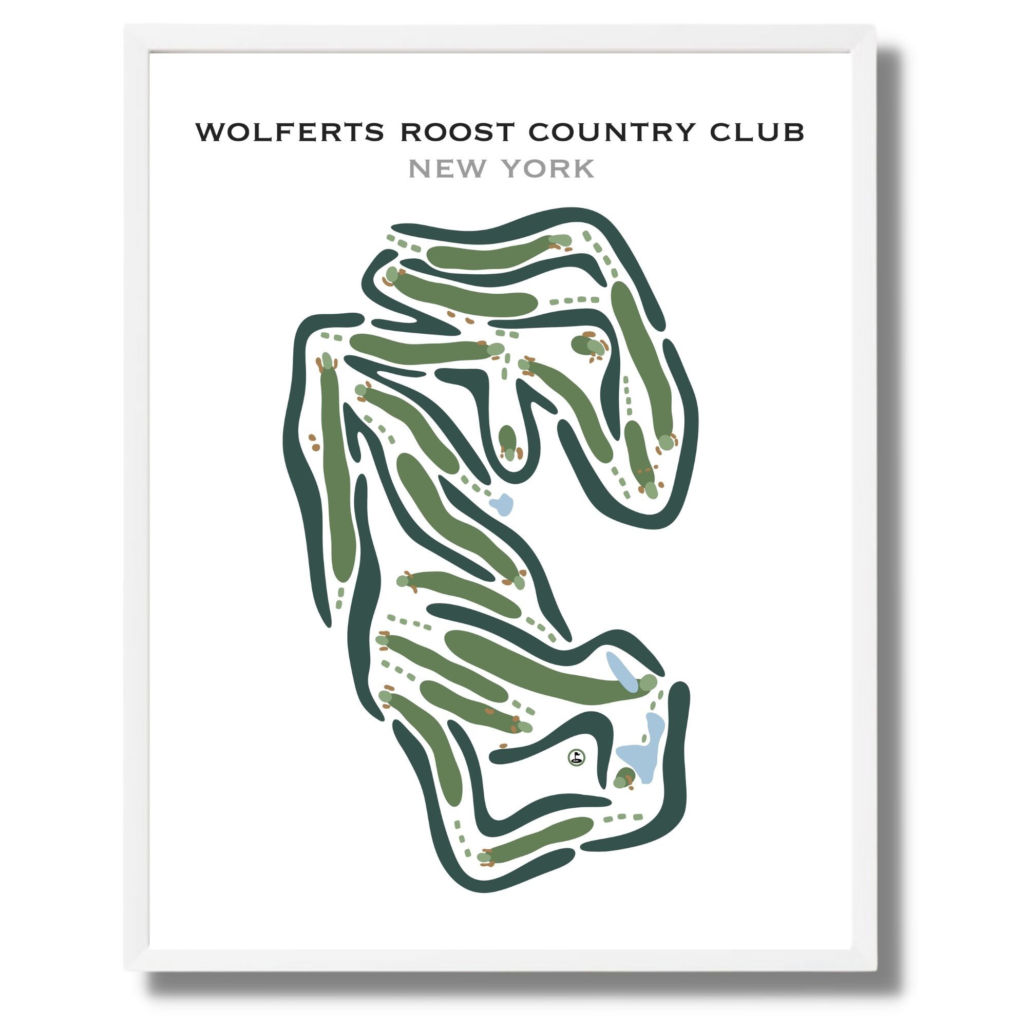 Wolferts Roost Country Club NY Golf Course Maphome image