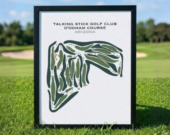Talking Stick Golf Club O'odham Course, Arizona Wall Art | Golf