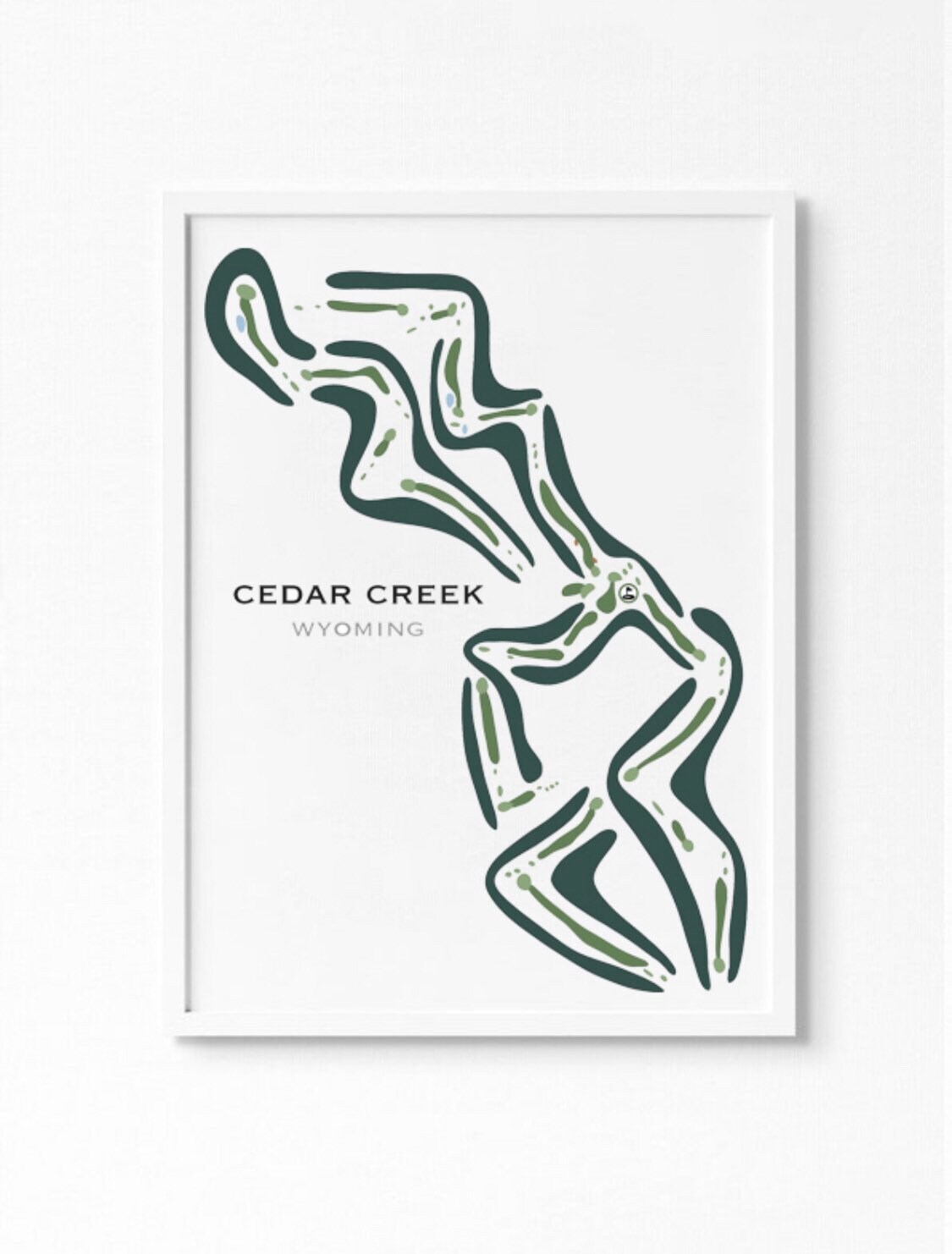 Cedar Creek Golf Course Located in Star Valley Ranch Wyoming Etsy