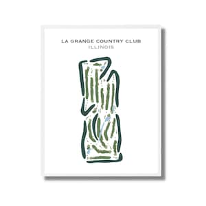 Country Club de La Grange, Illinois | Carte du parcours de golf, carte du golf, cadeau golfeur pour lui, mise en page de la carte de score, cadeau petit ami golfeur, impression d'art sans cadre