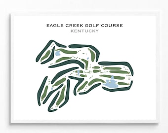 Eagle Creek Golf Course, KY Golf Course Map, Golf Map, Golfer