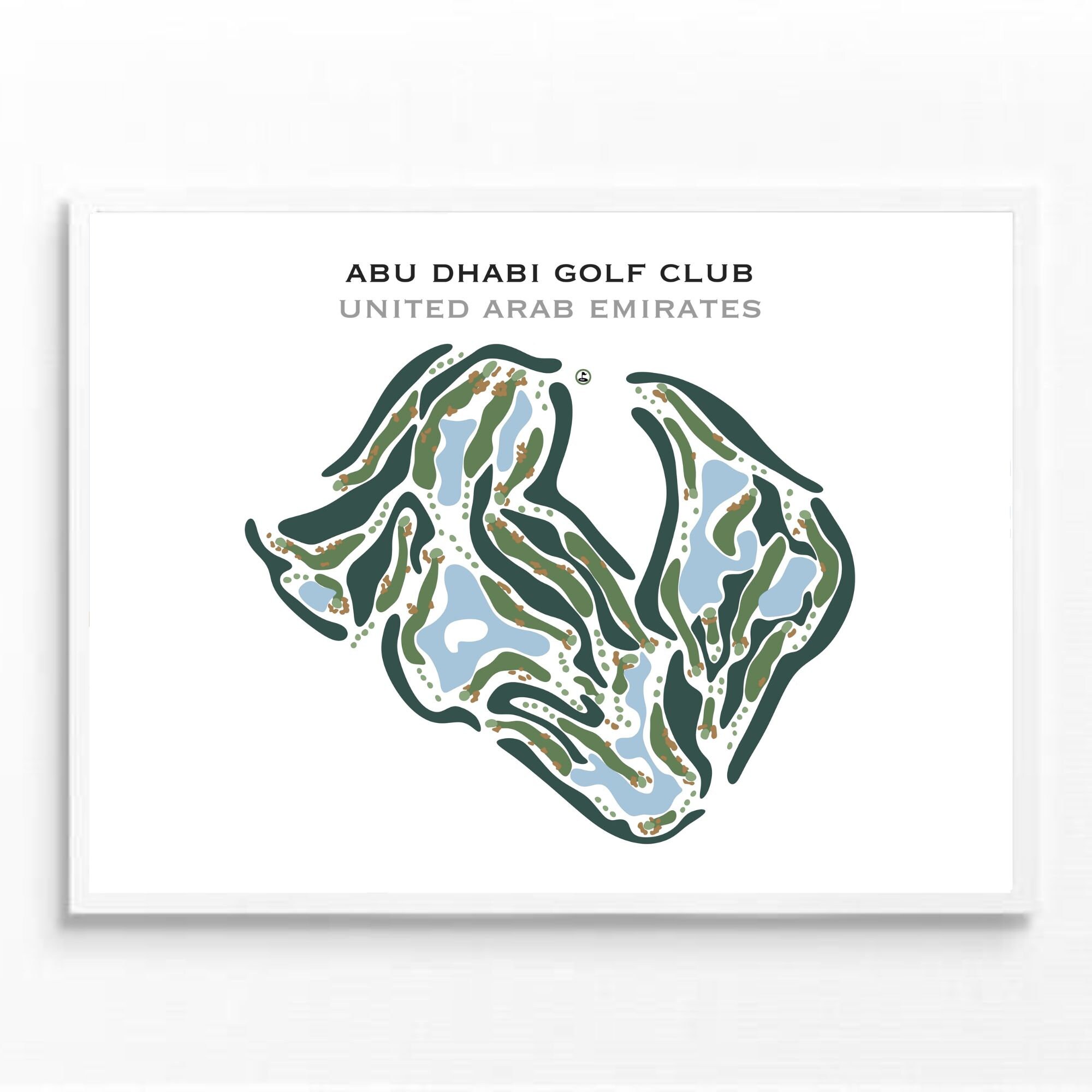 Abu Dhabi Golf Club, United Arab Emirates Golf Art Gifts Decor