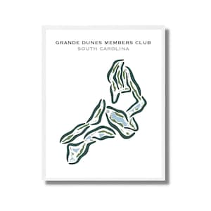 Grande Dunes Members Club, SC | Mapa do campo de golfe, Mapa de golfe, Presente de jogador de golfe para ele, Layout de cartão de pontuação, Presente de namorado jogador de golfe, Impressão de arte SEM MOLDURA