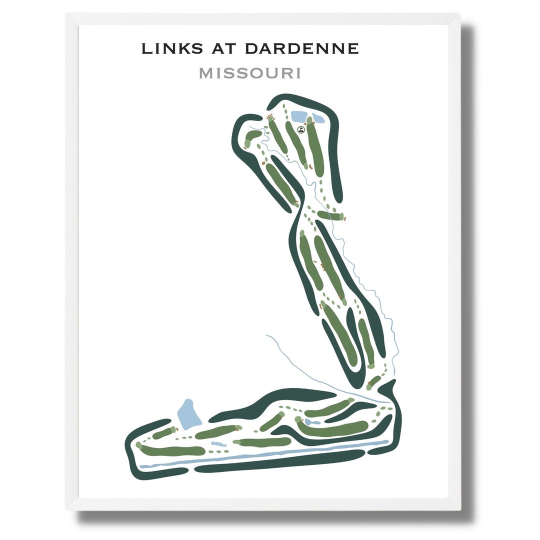 Links at Dardenne MO Golf Course Map Home Decor Golfer Etsy Links at Dardenne MO Golf Course Map Home Decor Golfer Etsy