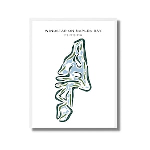 Windstar in Neapel Bay, Florida | Kunstdruck, Kunstdruck, Golf Karte, Golf Karte, Golf Karte, Score Karte, Golf Karte, Kunstdruck UNGERAHMT
