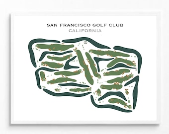 California Golf Club of San Francisco - Etsy