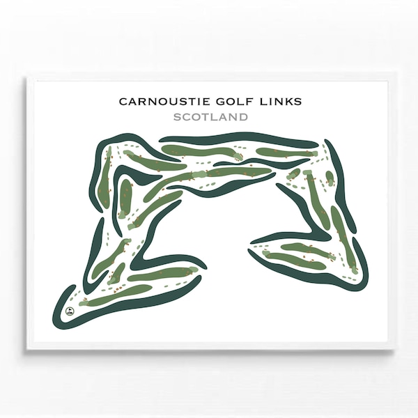 Golf Course Carnoustie Etsy Golf Course Carnoustie Etsy