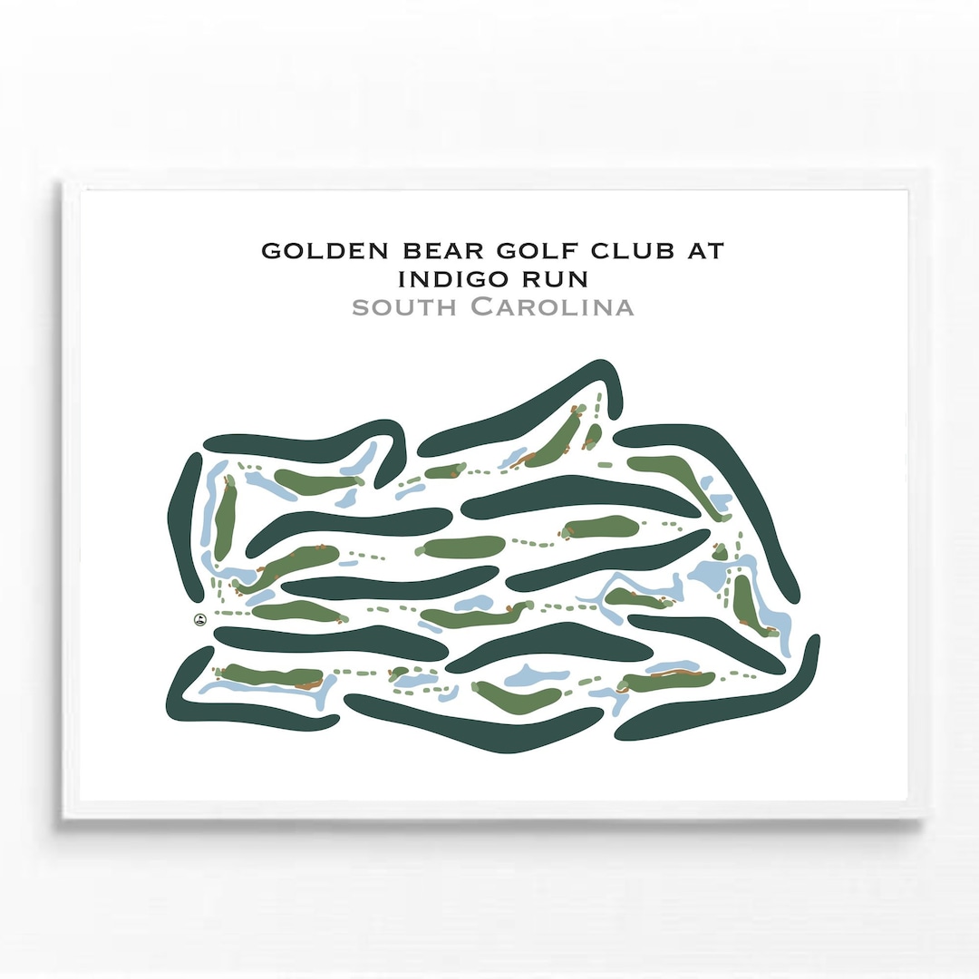 Indigo Run Rookery Map.pdf Golden Bear Golf Club at Indigo Run, SC | Golf Course Map, Golf Map ...