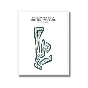 Stillwater Golf and Country Club, FL Wall Art | Golf Course Map, Golfer Dad Gift, Golfer Boyfriend Gift, Golfing Art, Golf Lover Gifts