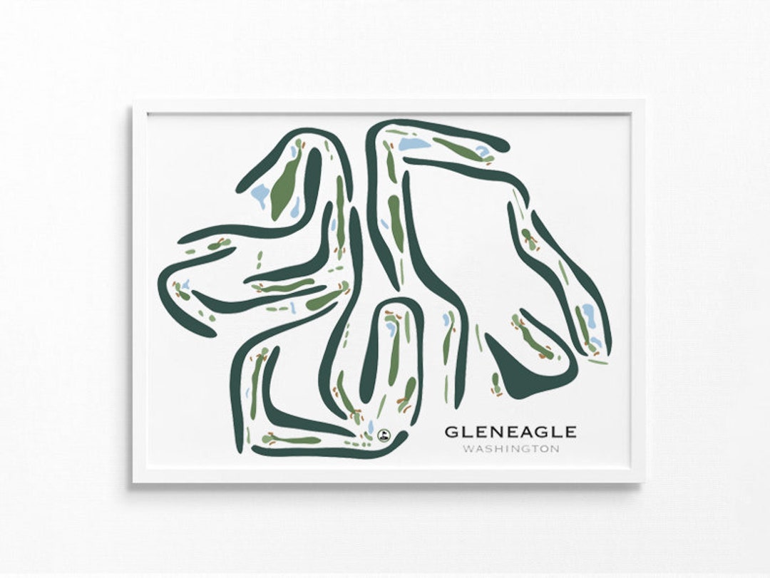 Gleneagle Golf Course Located in Arlington Washington Etsy