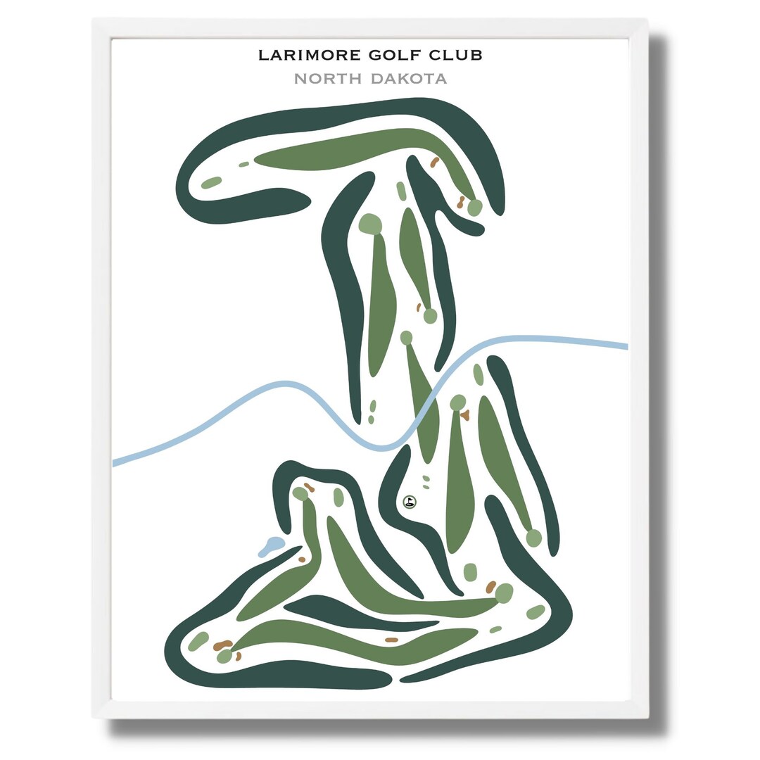 Larimore Golf Club North Dakota Golf Course Golf Décor Etsy