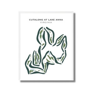 Cutalong am Lake Anna, VA | Kunstdruck, Golf Karte, Golf Karte, Golf Karte, Score Karte, Golf Karte, Kunstdruck UNGERAHMT, für Sie und Ihn