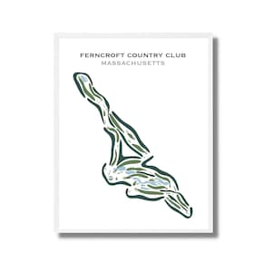 Ferncroft Country Club, MA | Kunstdruck, Golf Karte, Golf Karte, Golf Karte, Geschenk für Ihn, Score Karte, Karte für Ihn, Geschenk für Ihn