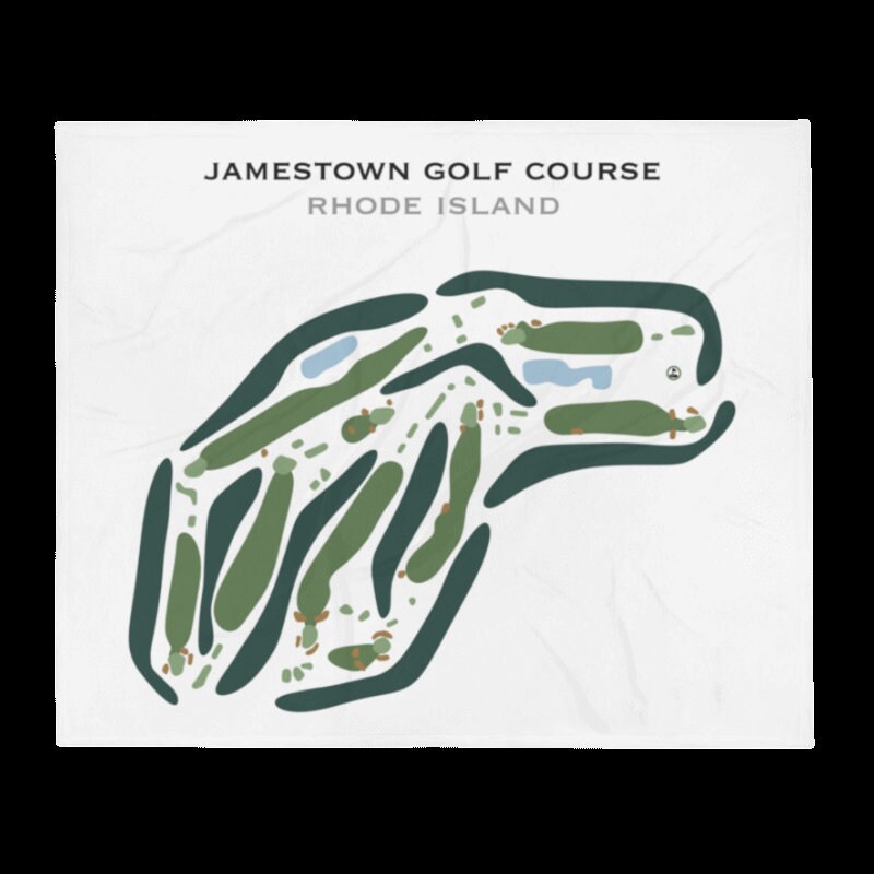 Jamestown Golf Course RI Golf Course Map Home Decor Etsy Canada Jamestown Golf Course RI Golf Course Map Home Decor Etsy Canada