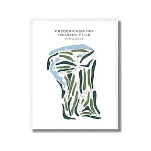 Fredericksburg Country Club, VA Wall Art | Golf Course Map, Golfer Dad Gift For Him, Golfer Boyfriend Gift, Golfing Prints, Golf Lover Gift