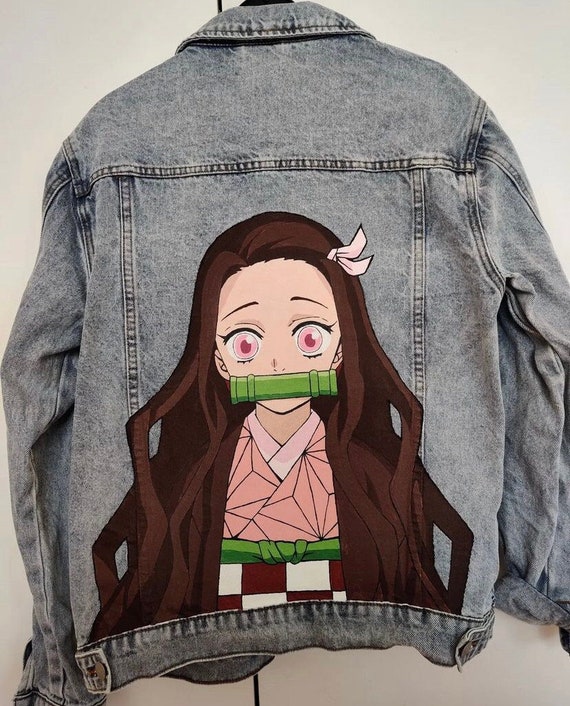 Buy Hand Painted Anime Jacket Online in India - Etsy Buy Hand Painted Anime Jacket Online in India - Etsy