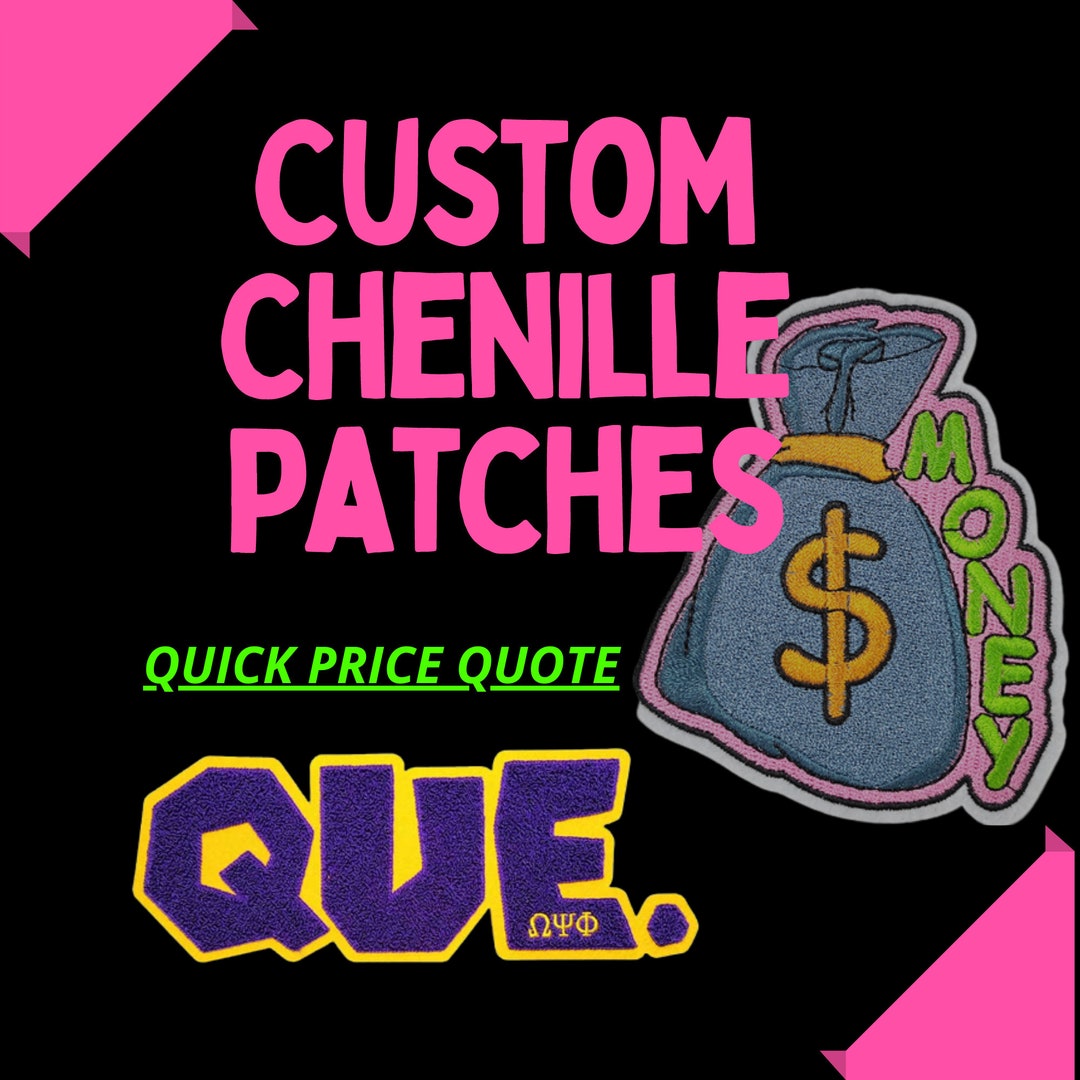 Custom Chenille Letter Patches, Varsity Jacket Patch - Etsy