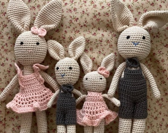 Amigurumi Crochet Bunnies