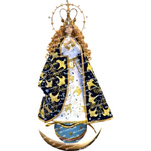 Virgen de Caacupe para impressão por sublimação (isolada), baixar