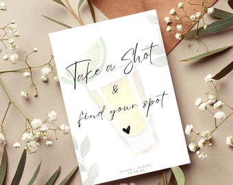 Boho Wedding | Customizable Find Your Seat Sign for Receptions | Personalized Wedding  Signage