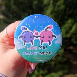Button "Waldgeister Liebe" 58mm