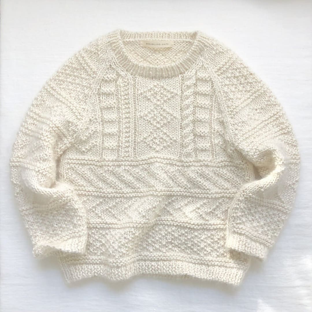 スカート fisherman knit rebuilding 4wayski rt Luke's Fisherman Sweater (4-12 Y). - Etsy Denmark